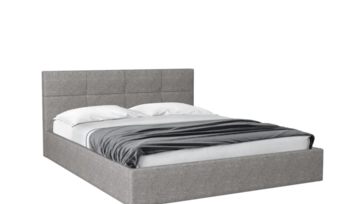 Кровать мягкая 110х200 см Sontelle Belart Malta Grey (с основанием)
