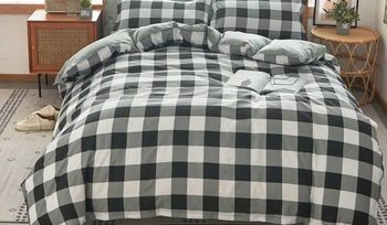 Комплект постельного белья 1,5-спальное из хлопка и полиэстра Tango DF-191