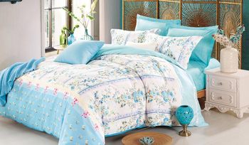 Комплект постельного белья с цветочными узорами Tango TPIG6-638