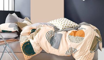 Комплект постельного белья с рисунком-абстракцией Tango TPIG3-1558