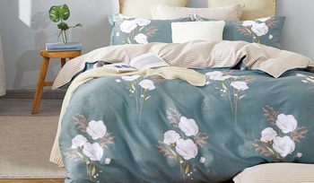 Комплект постельного белья с цветами Tango TPIG3-1530