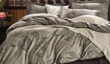 Комплект постельного белья Семейное Kariguz Oriental Paisley