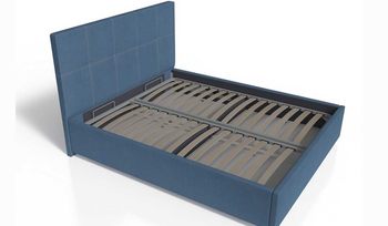 Кровать мягкая с обивкой из искусственной замши Benartti Palermo box (с подъемным механизмом)