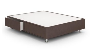 Кровать мягкая без изголовья Lonax Box Drawer 1 ящик стандарт Коричневый