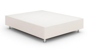 Кровать мягкая без изголовья Lonax Box Maxi эконом Белый