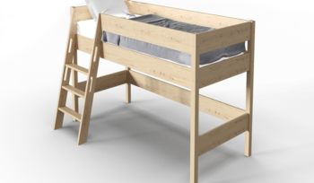 Кровать детская 80х160 см Арско Линда Сосна (с основанием)