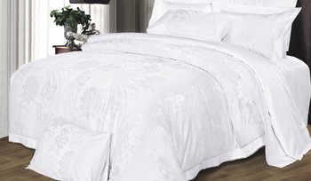 Комплект постельного белья с кружевами Асабелла 623-4