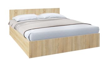 Кровать корпусная 200х200 см Промтекс-Ориент Reno 2 Дуб Сонома (с основанием)