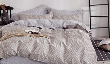 Комплект постельного белья 1,5-спальное из хлопка Kingsilk VX-114