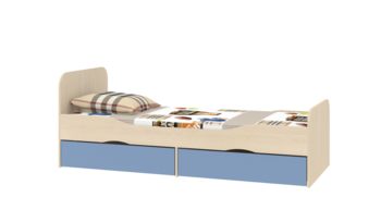 Кровать корпусная в современном стиле Формула мебели Дельта 19