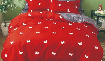 Комплект постельного белья с бабочками Tango DF-174