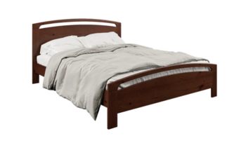 Кровать из массива 160x200 см Арника Балу Орех (с основанием)