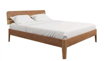 Кровать из массива 200x200 см DreamLine Лацио Mix Натуральный