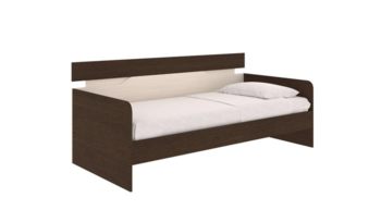 Кровать коричневая корпусная ProSon Софа Milton Венге (с основанием)
