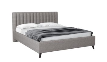 Кровать мягкая 110х200 см Sontelle Style Laxo Malta grey (с основанием)