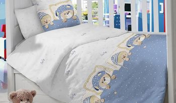 Комплект постельного белья 1,5-спальное из хлопка Промтекс-Ориент Orient Fabi