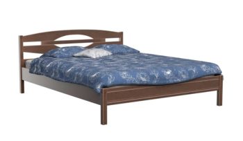 Кровать из массива 200x200 см DreamLine Валенсия бук Орех