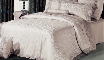 Комплект постельного белья с орнаментом Асабелла 591-4