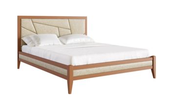 Кровать комбинированная DreamLine Венсе мозаика бук Старая вишня