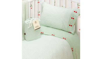 Комплект постельного белья из трикотажа-джерси Luxberry ВИШЕНКИ