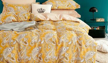 Комплект постельного белья с турецкими огурцами Асабелла 1494-6
