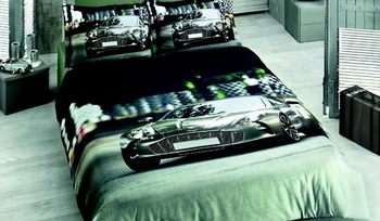 Комплект постельного белья с автомобилем Virginia Secret 1331-43
