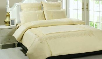 Комплект постельного белья с кружевами Tango GPR6-03