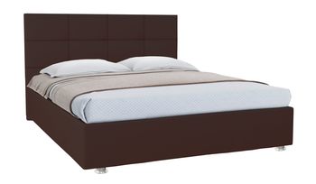 Кровать мягкая 110х200 см Промтекс-Ориент Атнес Luxa Chocolate (с основанием)
