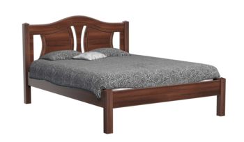 Кровать из массива 180x200 см DreamLine Авиньон бук Старая вишня