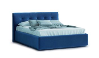 Кровать мягкая в классическом стиле Nuvola Parma Velutto 26 (с подъемным механизмом)