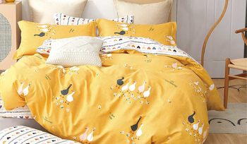 Комплект постельного белья желтое Tango TPIG4-1476