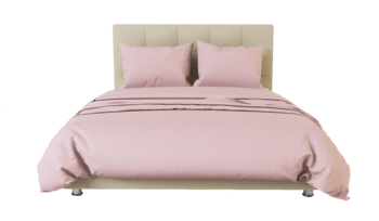 Пододеяльник 1,5-спальное из хлопка Промтекс-Ориент Розовый
